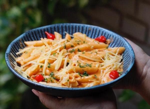 Penne ao Molho de Vodka